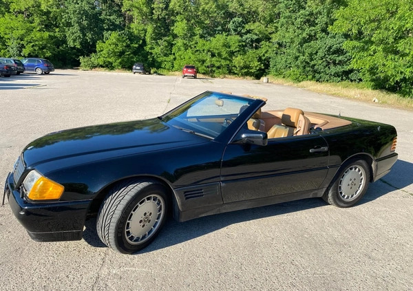 Mercedes-Benz SL cena 50000 przebieg: 100000, rok produkcji 1991 z Warszawa małe 191